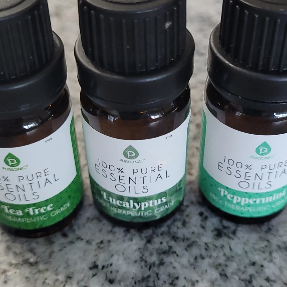 PurSonic Set of 3 Essential Aromatherapy Oils